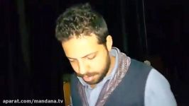 امید حاجیلی تمرین ساند چک کنسرت امید حاجیلی در شیراز