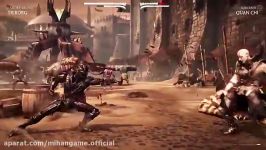 حرکات تمام کننده Triborg در بازی Mortal Kombat X