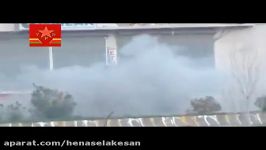 هدف قرار دادن خودروی زرهی ترکیه راکت توسط yps