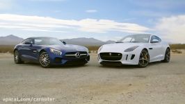 2016 Mercedes AMG GT S در برابر Jaguar F Type Coupe R