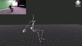 ضبط حرکت نشستن روی صندلی Markerless Motion Capture