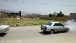 مسابقه طناب کشی بین پژو پیکان