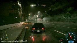 Mustang 1969 1 اسپرتم در NFS 2015 ضبط شده PS4 خودم