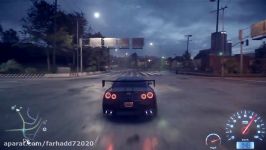 Nissan GT R 2015 اسپرتم در NFS 2015 ضبط شده PS4 خودم