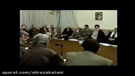 شعرخوانی قیصر امین پور نزد مقام معظم رهبری