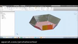 Autodesk Inventor Sheet Metal 1 Sac Malzemeden Parça