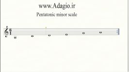 Pentatonic minor scale