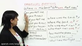 Conversational English – What are Embedded Questions