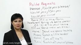 Conversational English – How to make polite requests