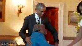 106 year old dances with the Obamas