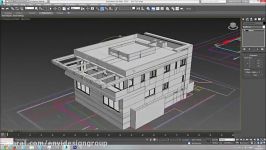 Exterior modeling in 3ds max Part 7