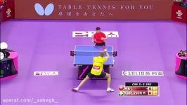 مسابقات تیمی پینگ پنگ 2016Ma Long vs Mattias Karlsson