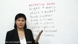 Adjective Pairs – Short and sweet