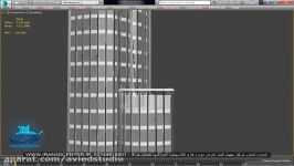 اجرای برج خلیفه در تری دی استودیو مکس 3ds max