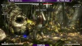 MKX  YOMI Tyrant Jax vs YOMI Slayer Kung Jin  TT6