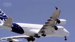 تست انفجار موتور هواپیمای Airbus A380