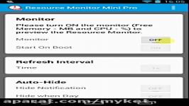 Resource Monitor Mini  Check Live System Info Android