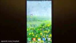 Spring landscapes live wallpaper for Android phones and