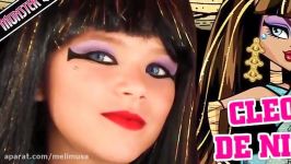 Cleo De Nile Monster High Doll Costume Makeup