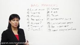 Bad Manners What NOT to say or do Polite English