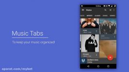 Lantern Music Player  The Material Design Music player