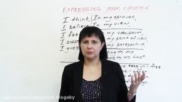 How to express your opinion in English