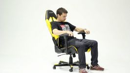 نمایش امکانات صندلی گیمینگ Dxracer سری فورمولا طرح NAVI