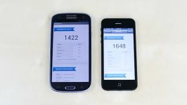 تست سرعت بین آیفون 5 گلکسی اس 3 iPhone 5 vs. Galaxy SIII