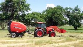 Kubota Round Hay Baler with Twine