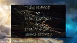 بنچمارک Intel i5 6400 Intel i5 6600K Intel i5 4690K