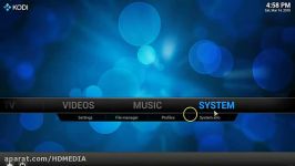 راهنمای استفاده مدیا سنتر KODI قسمت اول
