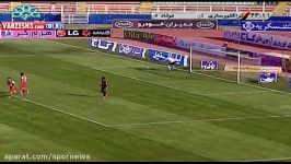 خلاصه بازی تراکتورسازی ۳ فولادخوزستان ۲ هفته۲۳ لیگ برتر