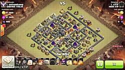 C.O.C  Th9 maX  Clan War Attack On Perfect Map
