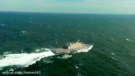 سرعت بالای کشتی آمریکایی USS Milwaukee LCS 5