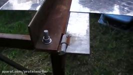 Homemade Bending Toolsheet metal brake