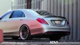 رینگهای ADV.1 بر روی مرسدس بنز S63 AMG Sedan