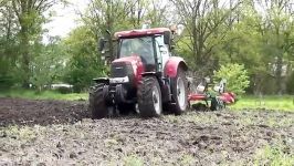 Case IH Puma 130 en 4 schaar Kverneland