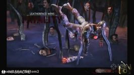 گیمپلی شخصیت leatherface در mortal kombat x