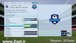 آموزش تنظیمات Custom Tactic در فیفا 16