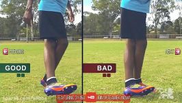 Crazy Soccer Skill  Air Rabona