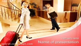 دانلود رایگان تم قالب پاورپوینت Hotel Guests