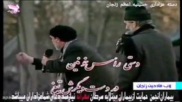 استاد حاج ولی الله کلامی زنجانی،رجزخوانی تورکی