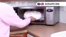 ظرف بخارپز ماکروویو Microwave steamer