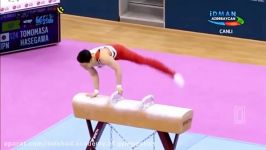 مسابقات جهانی ژیمناستیک باکو خرک حلقه