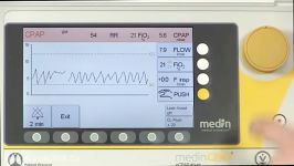 medinCNO® ventilation modes nCPAP with leakage