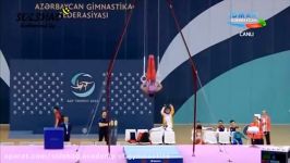 مسابقات جهانی ژیمناستیک باکو دارحلقه
