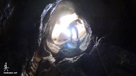 ماجراجویی در غار دوسر مهریز  غارنوردی  بهمن ماه 1394