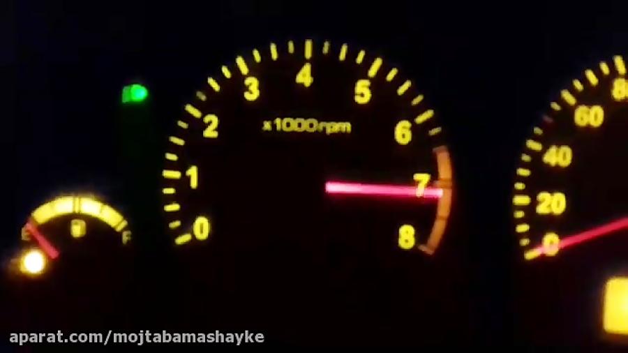 پژو 405 کاتاف تا دور 8000 rpm