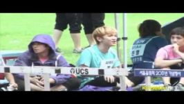 110827ISC Key dancing to MISS AMBLAQ and Teen Top