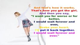 Taylor Swift Lyrics how you get the girls